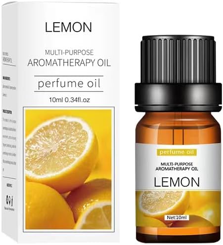 Essential Oils Set – 6 Pack (Lavender, Orange, Eucalyptus, Lemon, Peppermint, Sandalwood) | Water-Soluble Perfume Oils for Diffuser & Humidifier | Aromatherapy Gift Pack 10ml Each