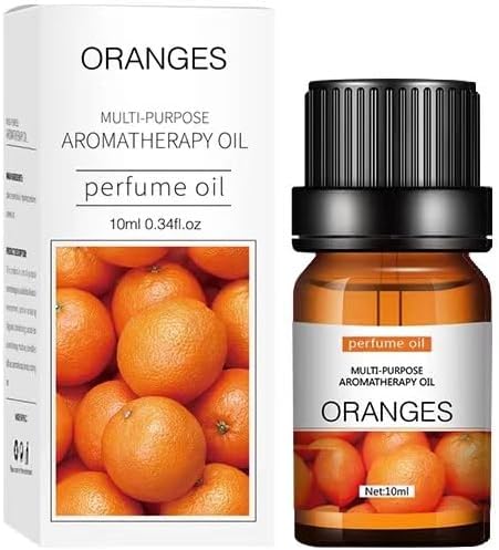 Essential Oils Set – 6 Pack (Lavender, Orange, Eucalyptus, Lemon, Peppermint, Sandalwood) | Water-Soluble Perfume Oils for Diffuser & Humidifier | Aromatherapy Gift Pack 10ml Each