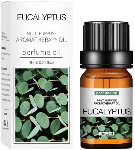 Essential Oils Set – 6 Pack (Lavender, Orange, Eucalyptus, Lemon, Peppermint, Sandalwood) | Water-Soluble Perfume Oils for Diffuser & Humidifier | Aromatherapy Gift Pack 10ml Each
