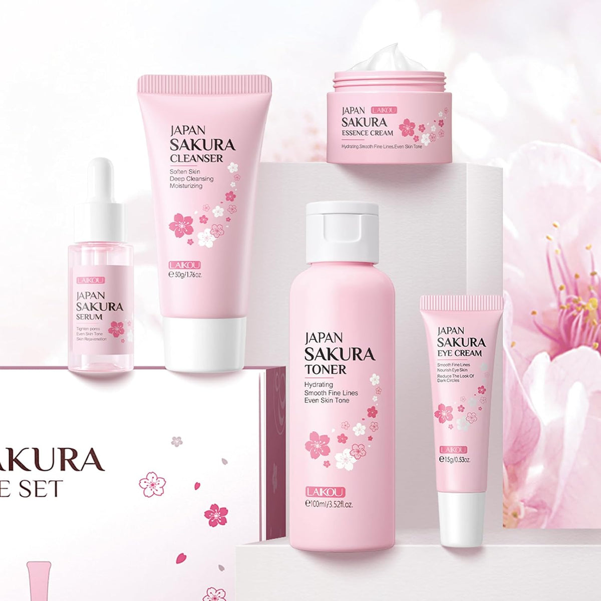 Sakura Skincare Gift Set