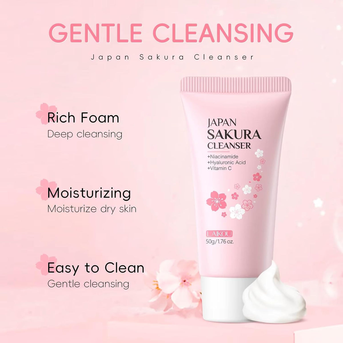 Sakura Foaming Cleanser
