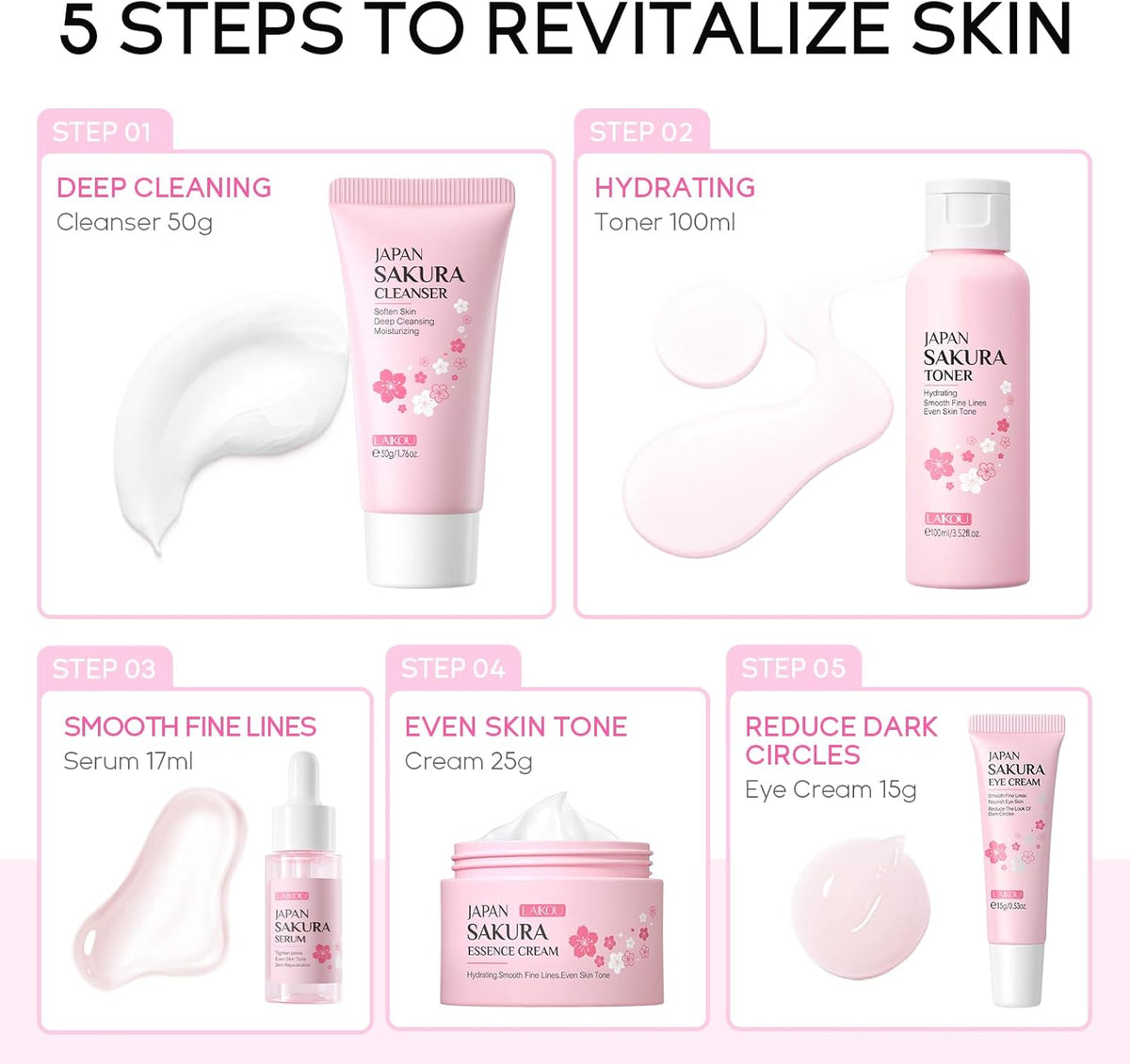 Sakura Skincare Gift Set