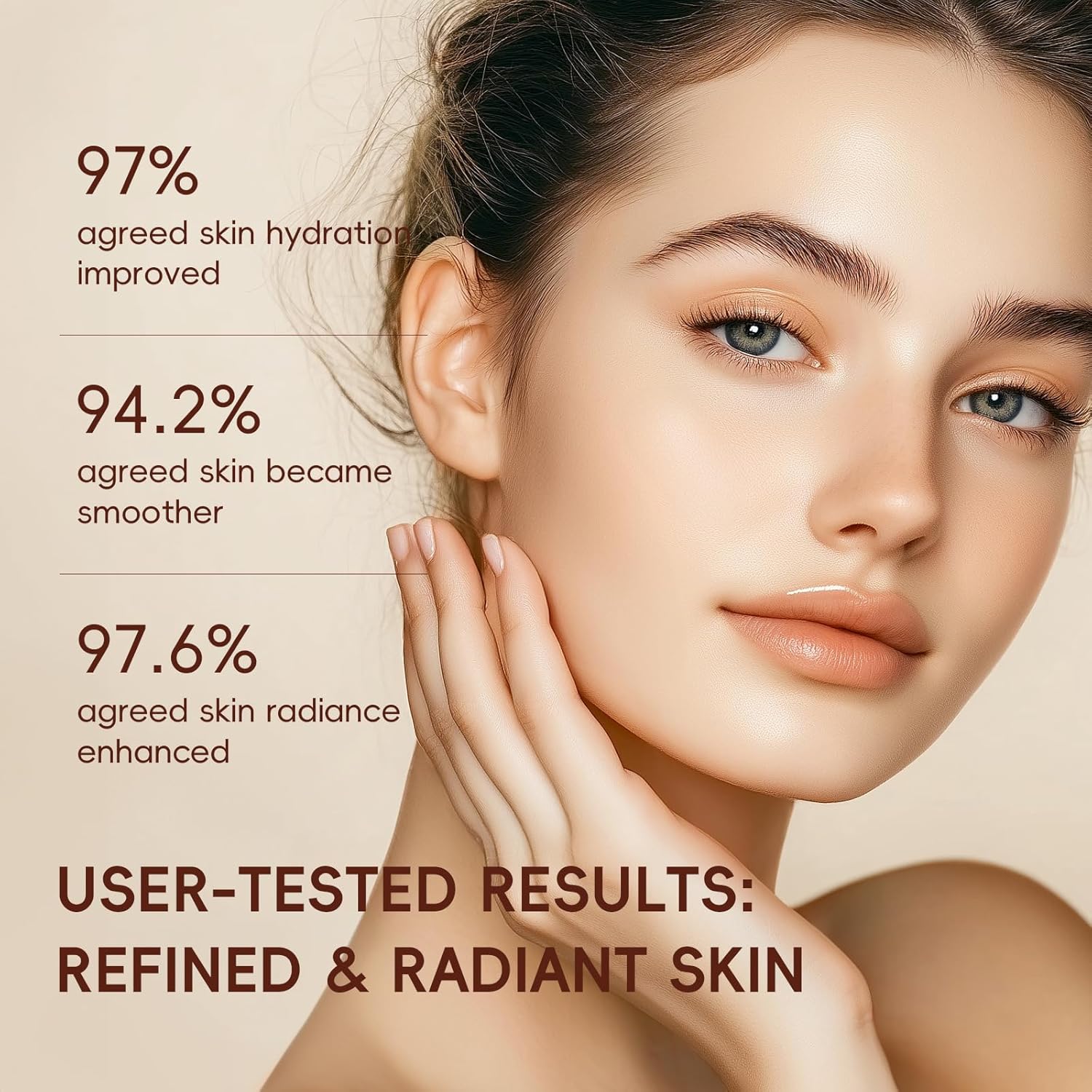 LAIKOU Rice Radiance Facial Skin Care Products Set - 94.4% Fermented Rice Extract, Additive - Free, Beauty & Skincare Gift for All Skin Types